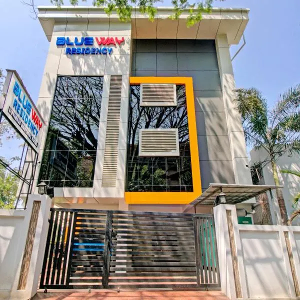 BLUEWAY RESIDENCY BUSINESS BOUTIQUE HOTEL, hotel v destinaci Trivandrum