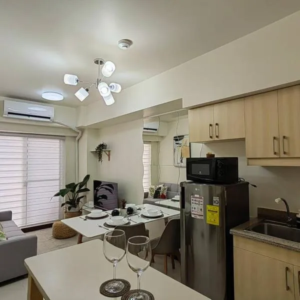 Happirest Cozy Crib (2-Bedroom with Balcony) - Lumiere Residences, Pasig City, hotell Manilas