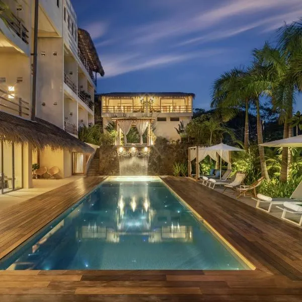 Hotel Casa Bocana，位于圣克鲁斯华特库的酒店