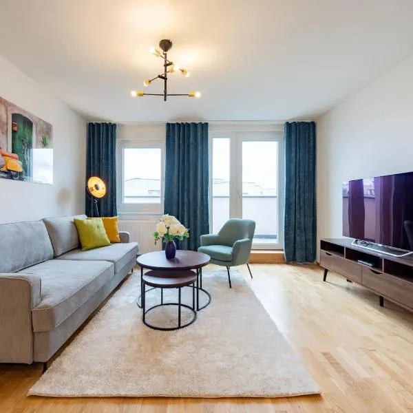 Modernes Stadtapartment mit Terrasse, хотел във Виена