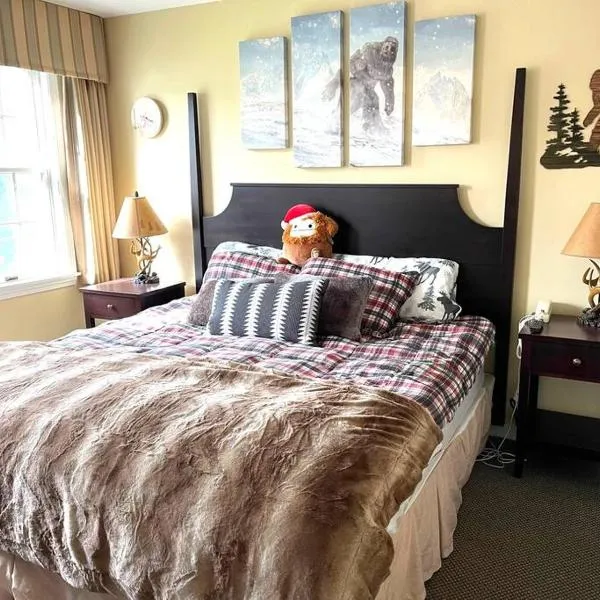 Unique Yeti-Theme Ski On Off Suite Jiminy-Sleeps 4, hotel v destinácii Hancock