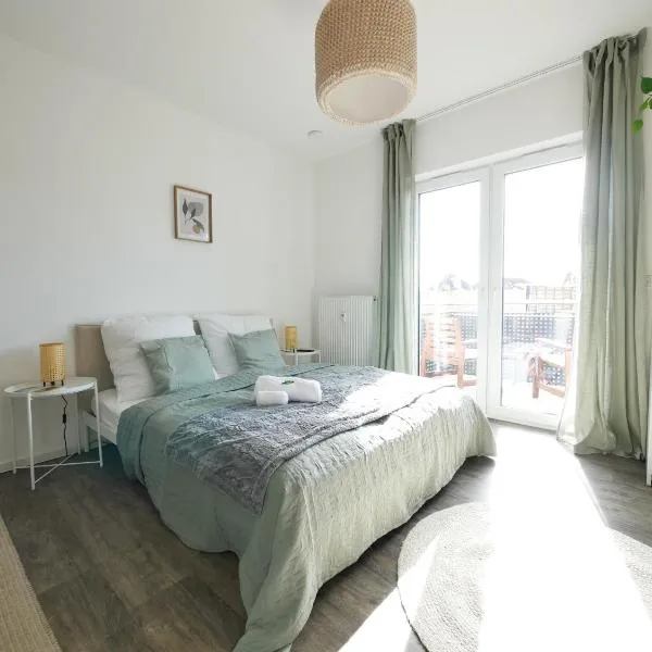 Zentral, modern, gemütlich mit Balkon & Parkplatz, hotel v destinaci Paderborn