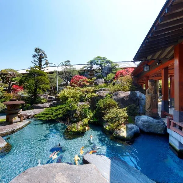 Beautiful Japanese Garden Kagetsu、笛吹市のホテル