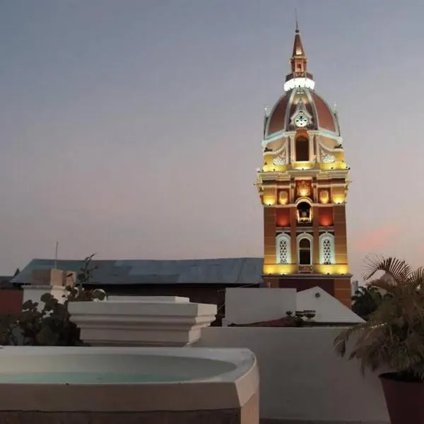 Cartagena de Indias में, होटल Hermoso Apto en el corazón de la ciudad amurallada