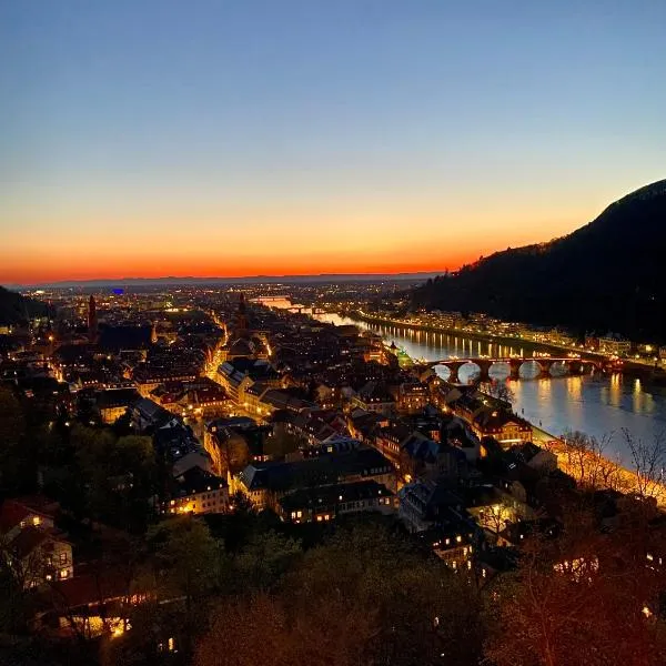 stylish suite OldTown free parking Air Condition, hotel i Heidelberg