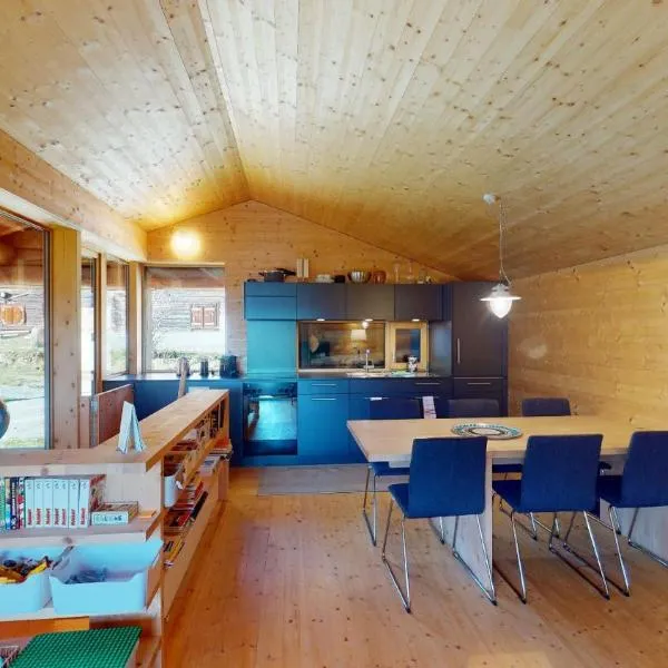 Mountain Cabin Mutten-Graubünden, hotel v destinaci Mutten