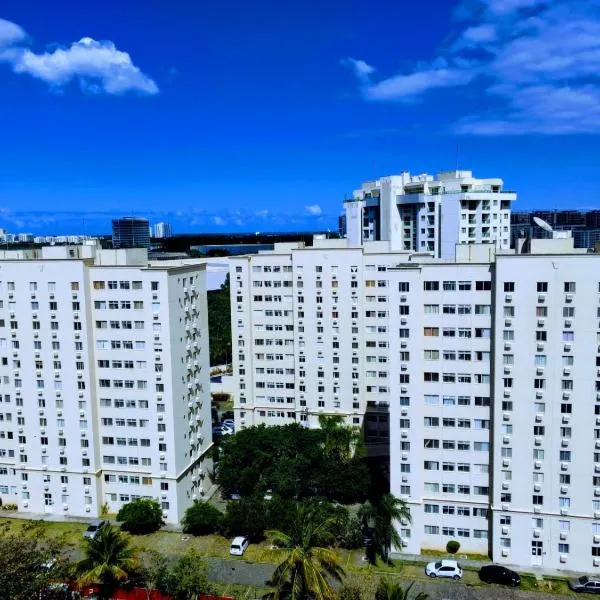 Apartamento ao Lado do Centro de Convenções do Rio Centro! 8 min da praia do Recreio dos Bandeirantes, hotel v destinaci Rio de Janeiro