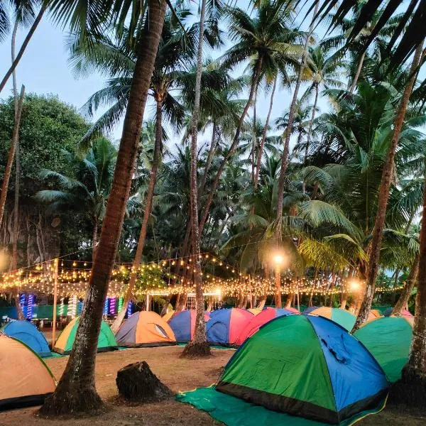 Tent by the bay, Alibaug Beach Camping, Revdanda, hotel in Alibaug