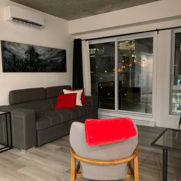 Joli condo en basse-ville - Parking gratuit 309357, hotel en Quebec