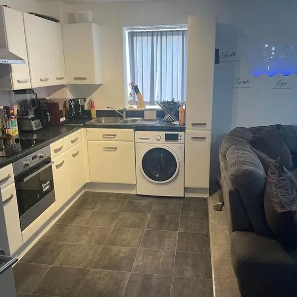 Viesnīca Lovely 1 Bedroom Condo in Leicester City Lesterā