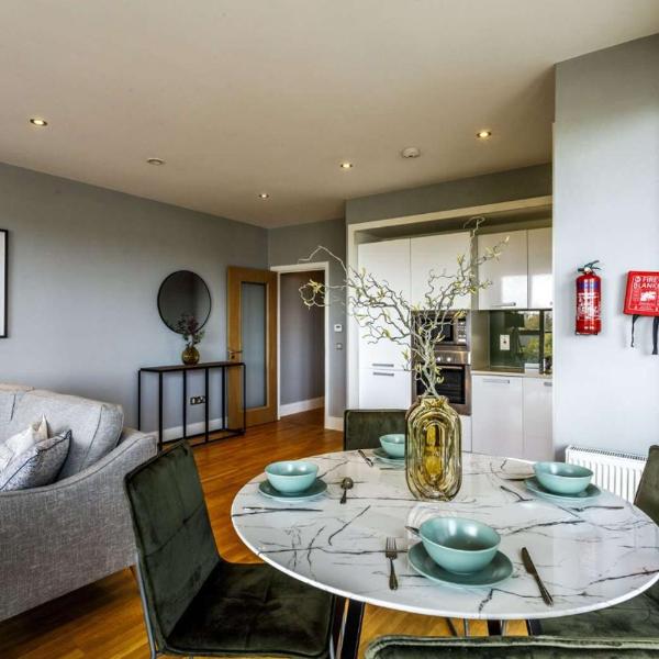 Private Room Available in Spacious High Rise Apartment with Park & City View, Dublin