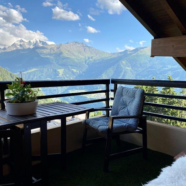 Highest terrace Verbier center. Top comfort & view