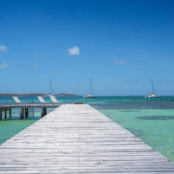 Villa Maorie 1 chambre avec piscine privée, hôtel au François