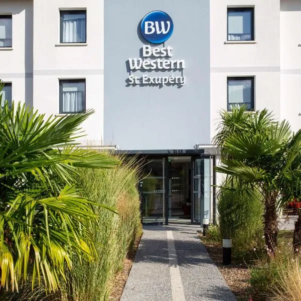 Best Western Saint Exupéry Eysines - Bordeaux Ouest、エイジーヌのホテル