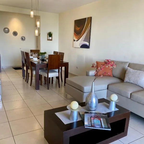 Beautiful apartment, Terrace with incredible view, 3 bdr, Escalon, Exclusive, Secure, hotel v destinaci San Salvador
