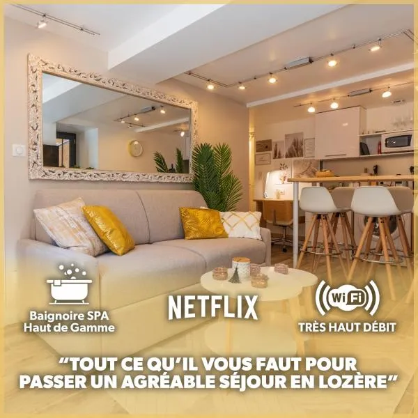 Le Bohème - Spa/Netflix/Wifi Fibre - Séjour Lozère, hotel di Mende