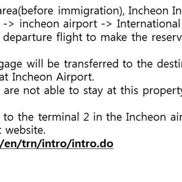 Terminal 2 Transit Hotel Incheon Airport, hotel em Incheon