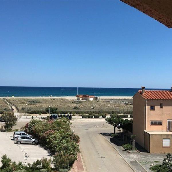 Appartement T2 avec Cabine, Climatisation, Parking, Vue Mer - Le Barcarès - FR-1-81-430