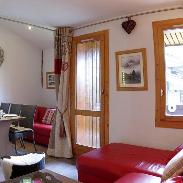 Duplex cosy rénové 3 pièces, ski aux pieds, Crève-Coeur, 6 pers., balcon vue montagne. - FR-1-291-803