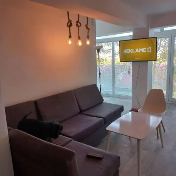 Lovely 1- bedroom condo close to downtown, hotel en Skopje