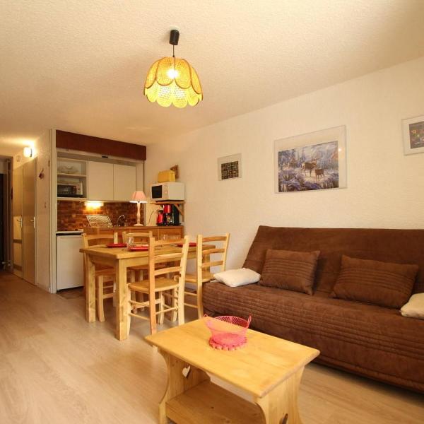 Studio cosy avec balcon vue pistes, parking, casier à ski - Serre-Chevalier, Chantemerle - FR-1-330E-58