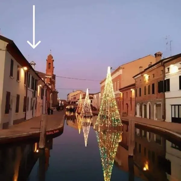 Appartamento " Al ponte degli Sbirri " centro Comacchio, hotel in Comacchio
