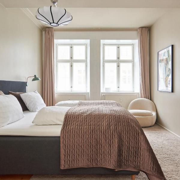 Spacious 3B w Double Beds Copenhagen City Centre