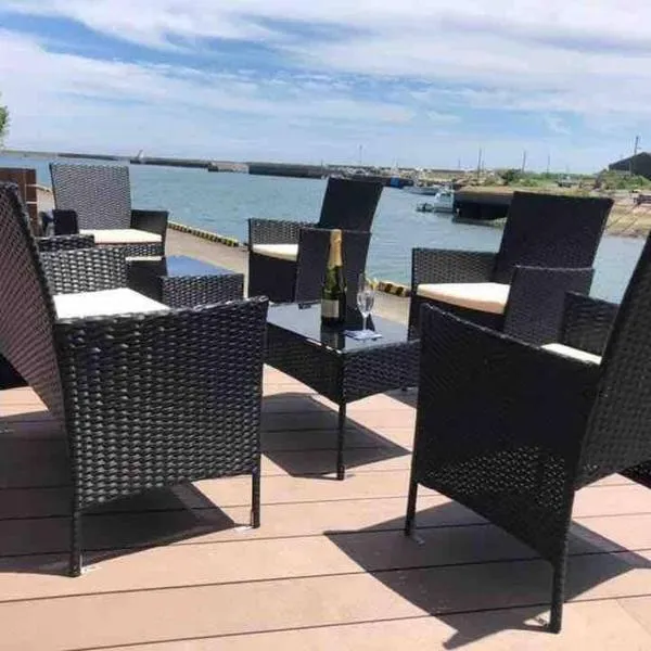 Pier39 Uchiumi Cozy house located in front of the sea and harbor!、宮崎市のホテル