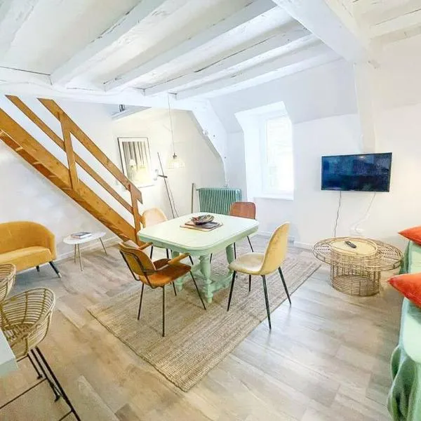 Appartement Moonrise - Plage 50m - Rue gratuite, Hotel in Saint-Malo