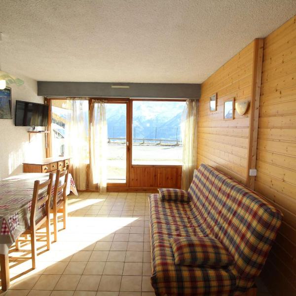 Studio cabine 4 pers., terrasse avec vue, à 150m des pistes et commerces - Auris en Oisans - FR-1-297-3