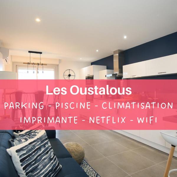 expat renting - Les Oustalous - Piscine - Parking