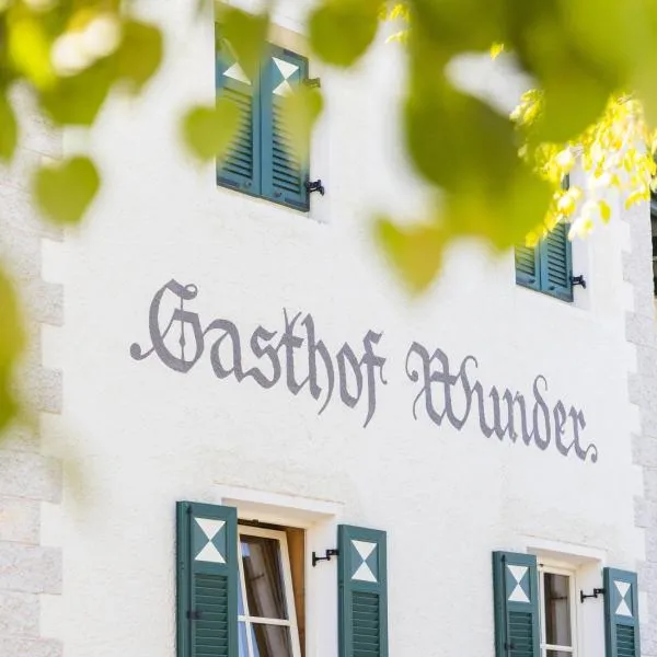 Gasthof Wunder、Auna di Sottoのホテル
