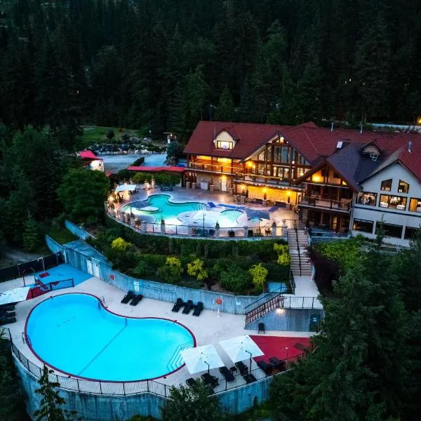 Halcyon Hot Springs Resort, hotel en Halcyon Hot Springs