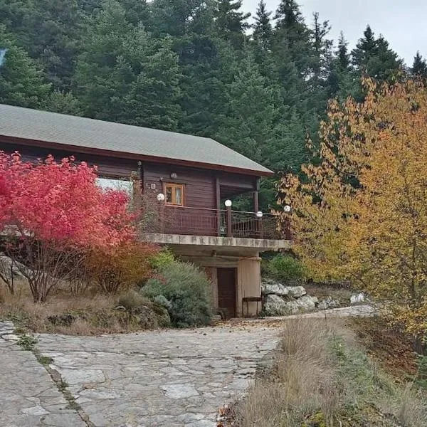 Rados chalet, hotel v destinaci Rádhos