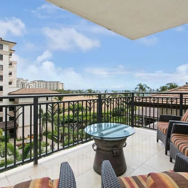 Luxury Poolside Oceanview OT512 Ko Olina Beach Villa 2BR 2BA &Free Parking Private Lanai Steps to Lagoon & Disney Aulani, hotel in Kapolei