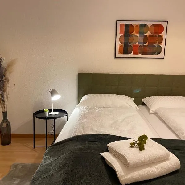 Comfort 1 and 2BDR Apartment close to Zurich Airport, hotel v Curychu