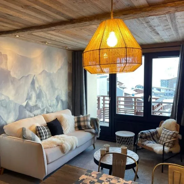MyHome - Chamallow - appart 4-6 places rénové - cosy et confort !, hotel v destinaci Tignes