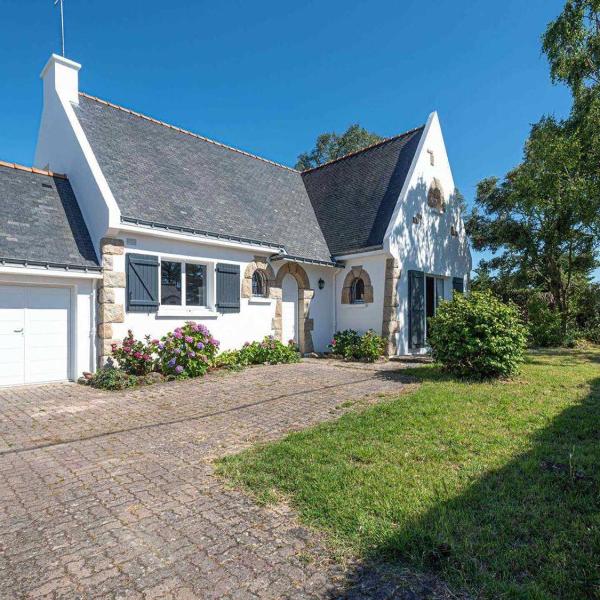 Villa néo-bretonne 5p, 120m², 8 pers, à 600m de la plage, jardin, Wifi, animaux acceptés, 3* - FR-1-477-6