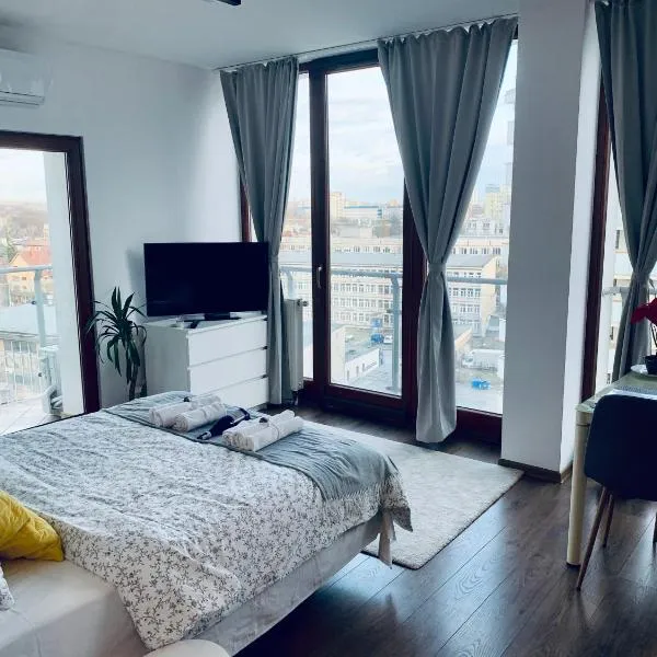 City view Wellness Apartment swim&steam&relax, hotel in Krakow