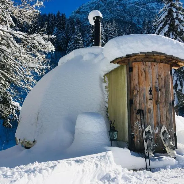 Altipik - Lodges Insolites, ξενοδοχείο σε Mont-Saxonnex