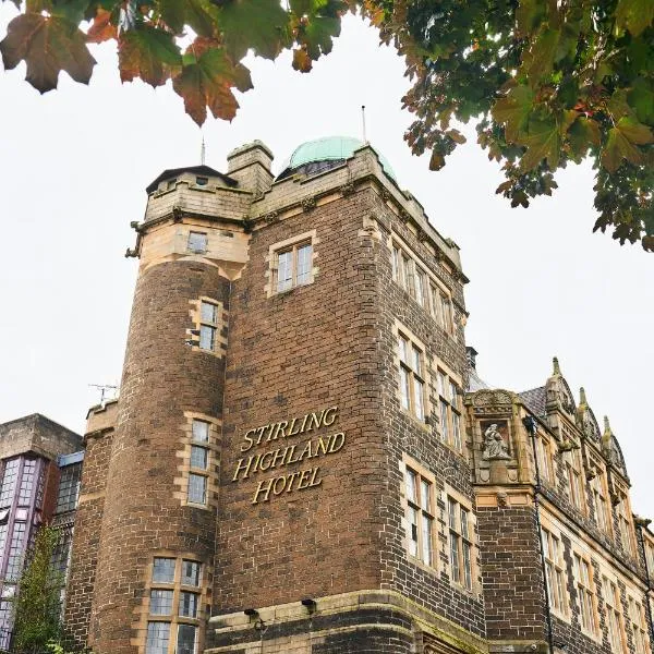 Stirling Highland Hotel- Part of the Cairn Collection, hôtel à Stirling
