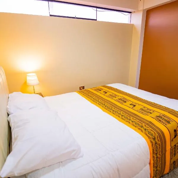 Minidepartamento KIRI para familias con terraza cerca al Aeropuerto de Juliaca- Puno-PERÚ,con agua caliente, Hotel in Juliaca