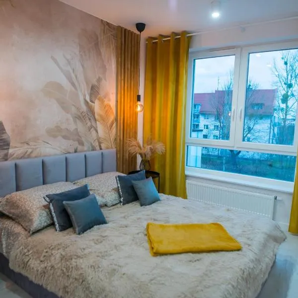 Nowoczesny apartament Ludova: Biskupiec'te bir otel
