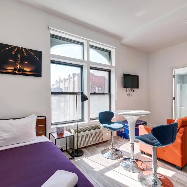 Chicago Second Floor Studio by 747 Lofts, hotel i Chicago