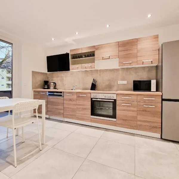 Tolstov Apartments - City Apartments with 1 or 2 Rooms - 15 Min to Messe DUS and Old Town DUS, hotel u Düsseldorfu