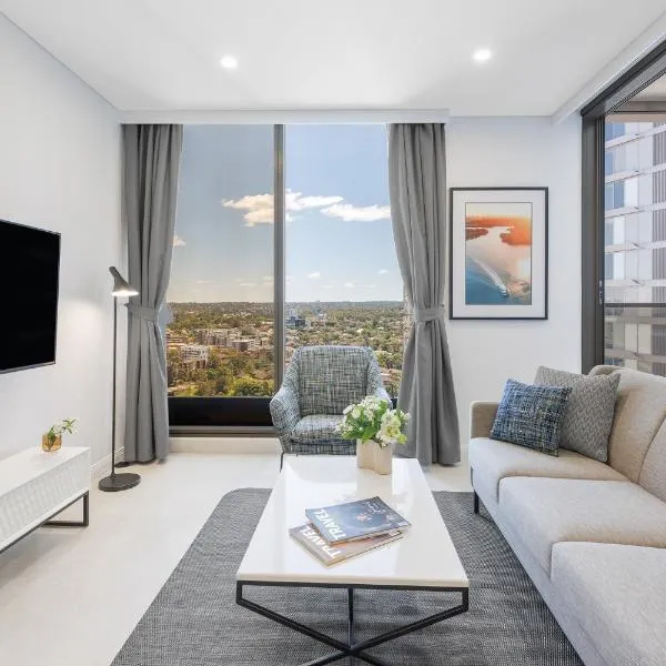 시드니에 위치한 호텔 메리톤 스위트 조지 스트리트, 파라마타(Meriton Suites George Street, Parramatta)