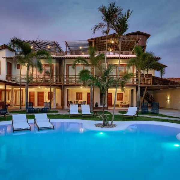 Pousada Casa Zê - Praia do Preá、プレアのホテル