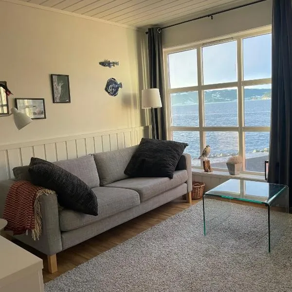 Spacious apartment with view over the trondheimfjord, Hotel in Vangshylla