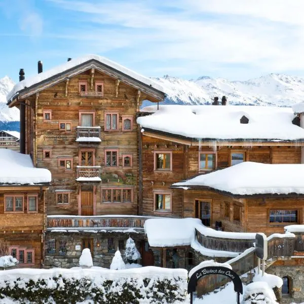 Hostellerie du Pas de l'Ours "Relais et Châteaux" – hotel w mieście Crans-Montana