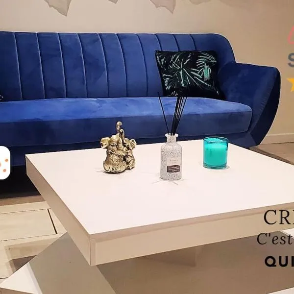 Tulsa Home - Superbe appartement de deux chambres - avec terrasse privée, hotel in Osny